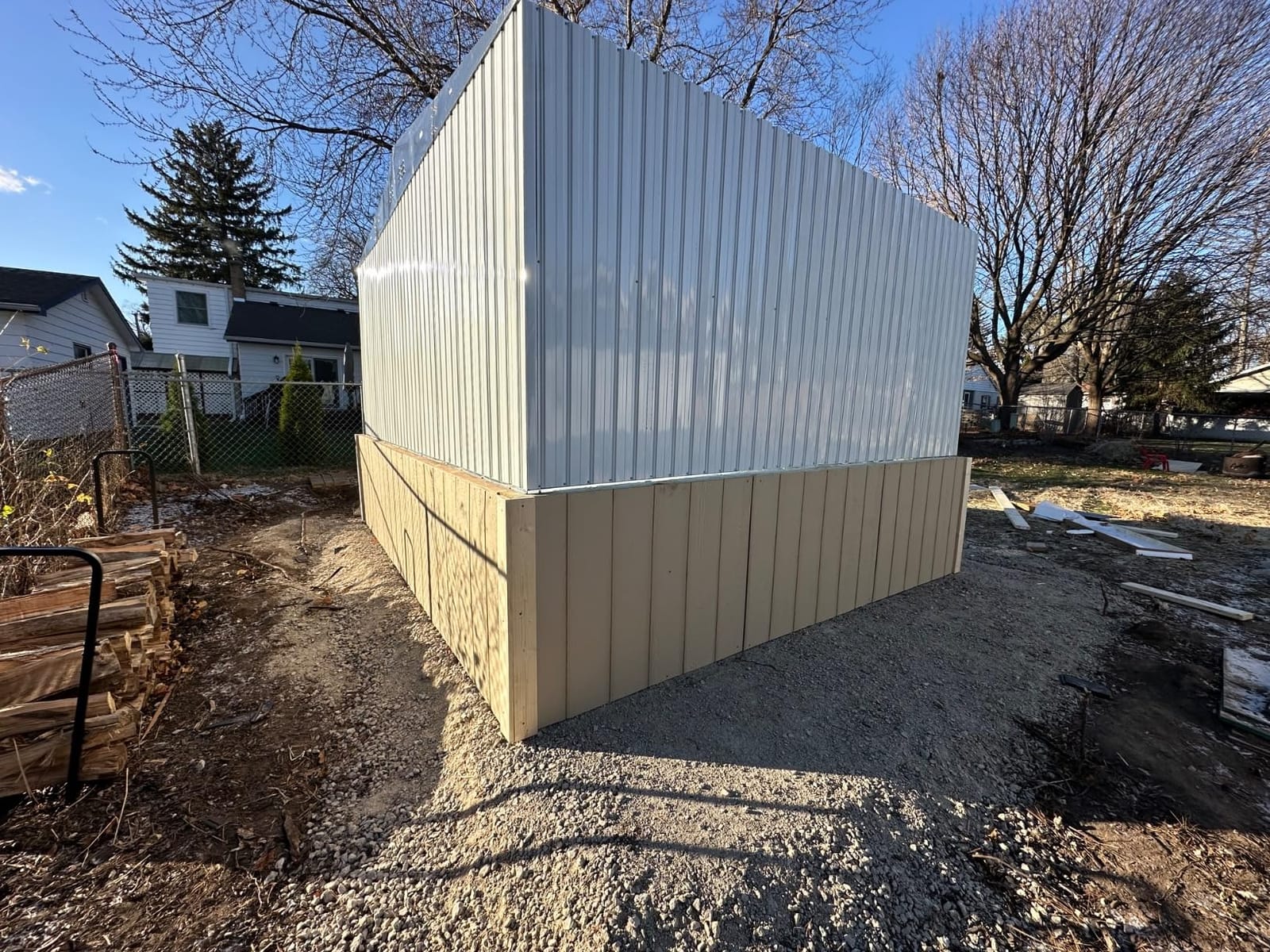 U-MAX 4'x6' Resin Outdoor Storage Shed, Lean to Plastic Shed with Base customer photo 2