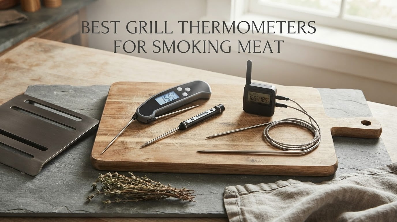 best grill thermometers for smoking meat