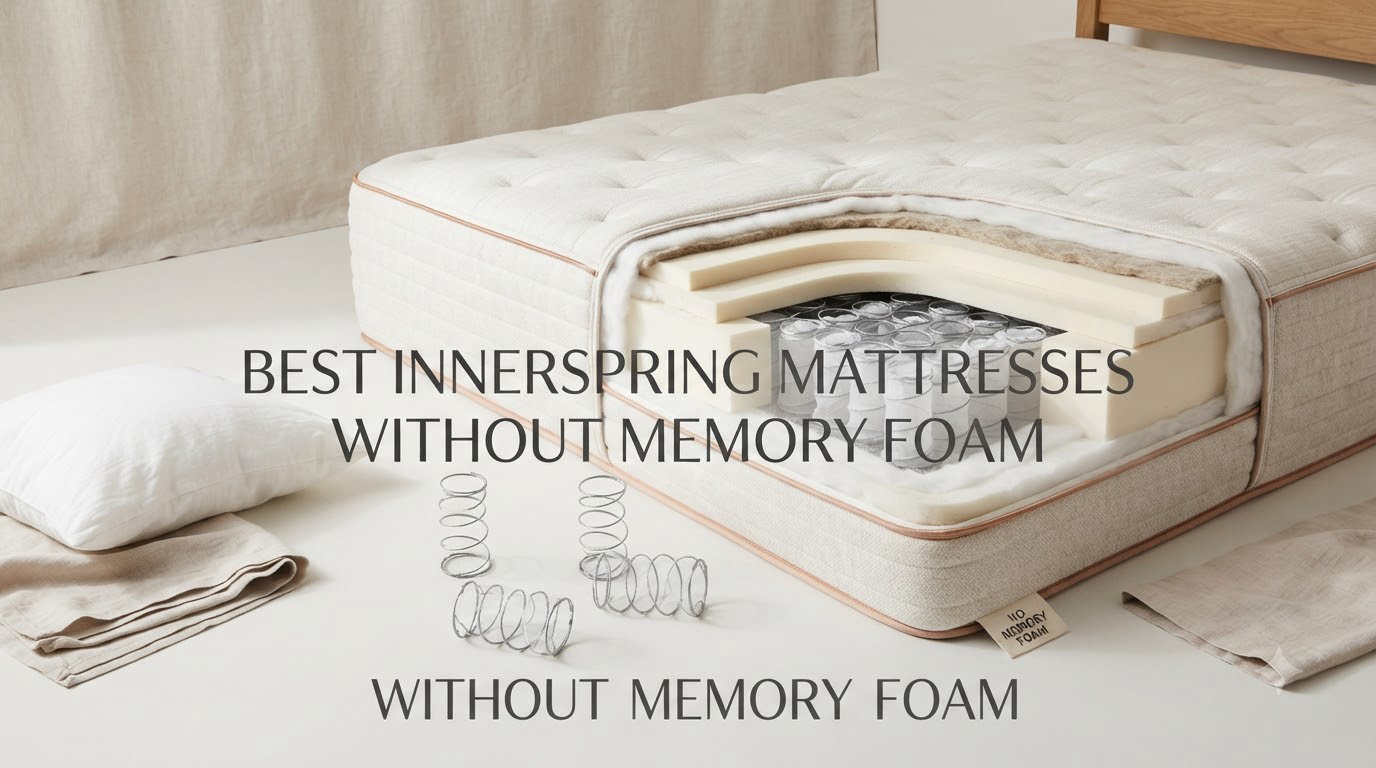 best innerspring mattresses without memory foam