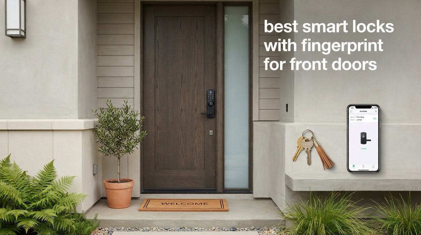 best smart locks with fingerprint for front doors