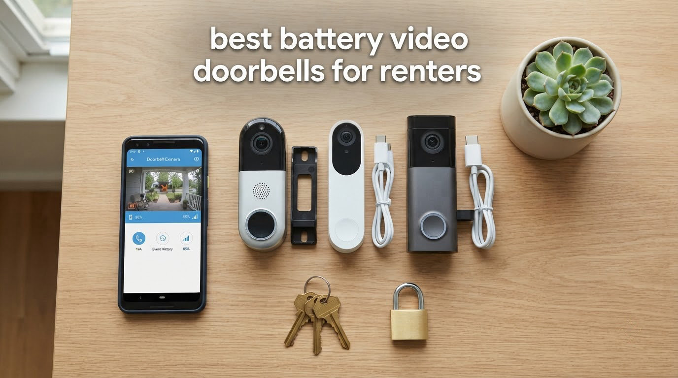 best battery video doorbells for renters