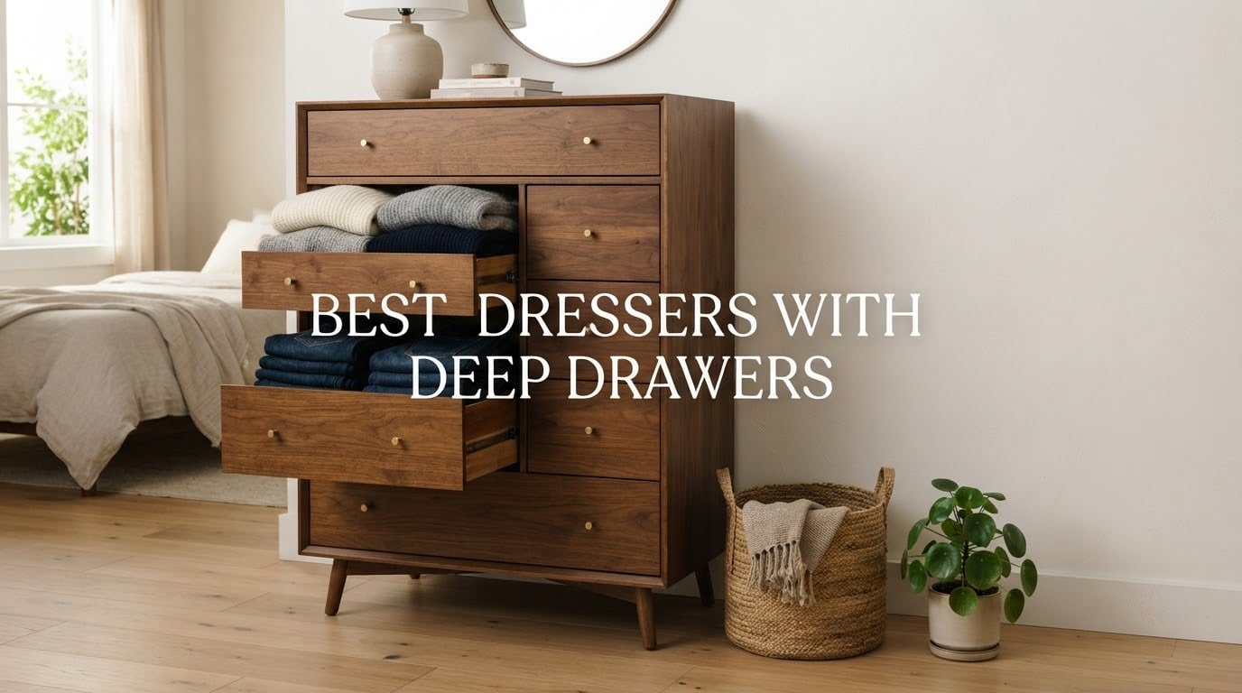 best dressers with deep drawers
