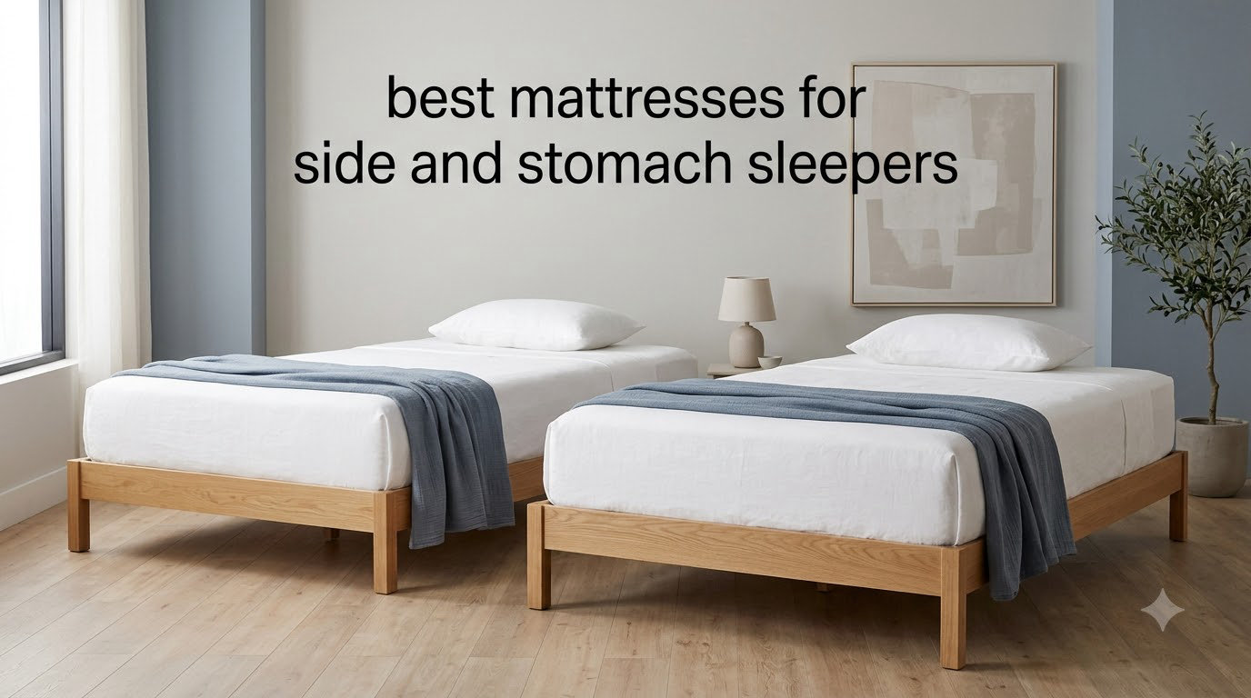 best mattresses for side and stomach sleepers