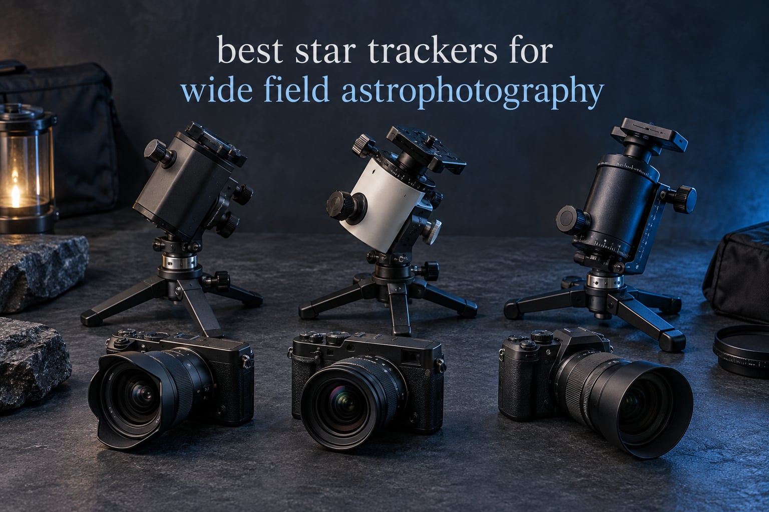 best star trackers for wide field astrophotography