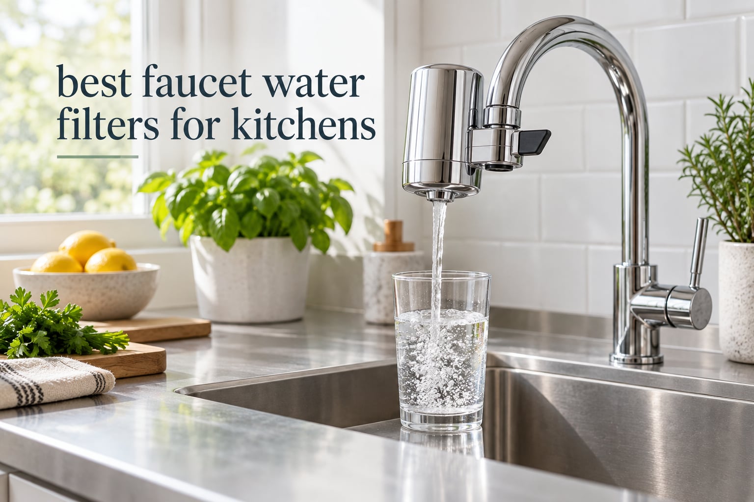 best faucet water filters for kitchens