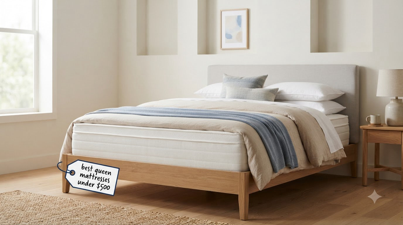 best queen mattresses under $500