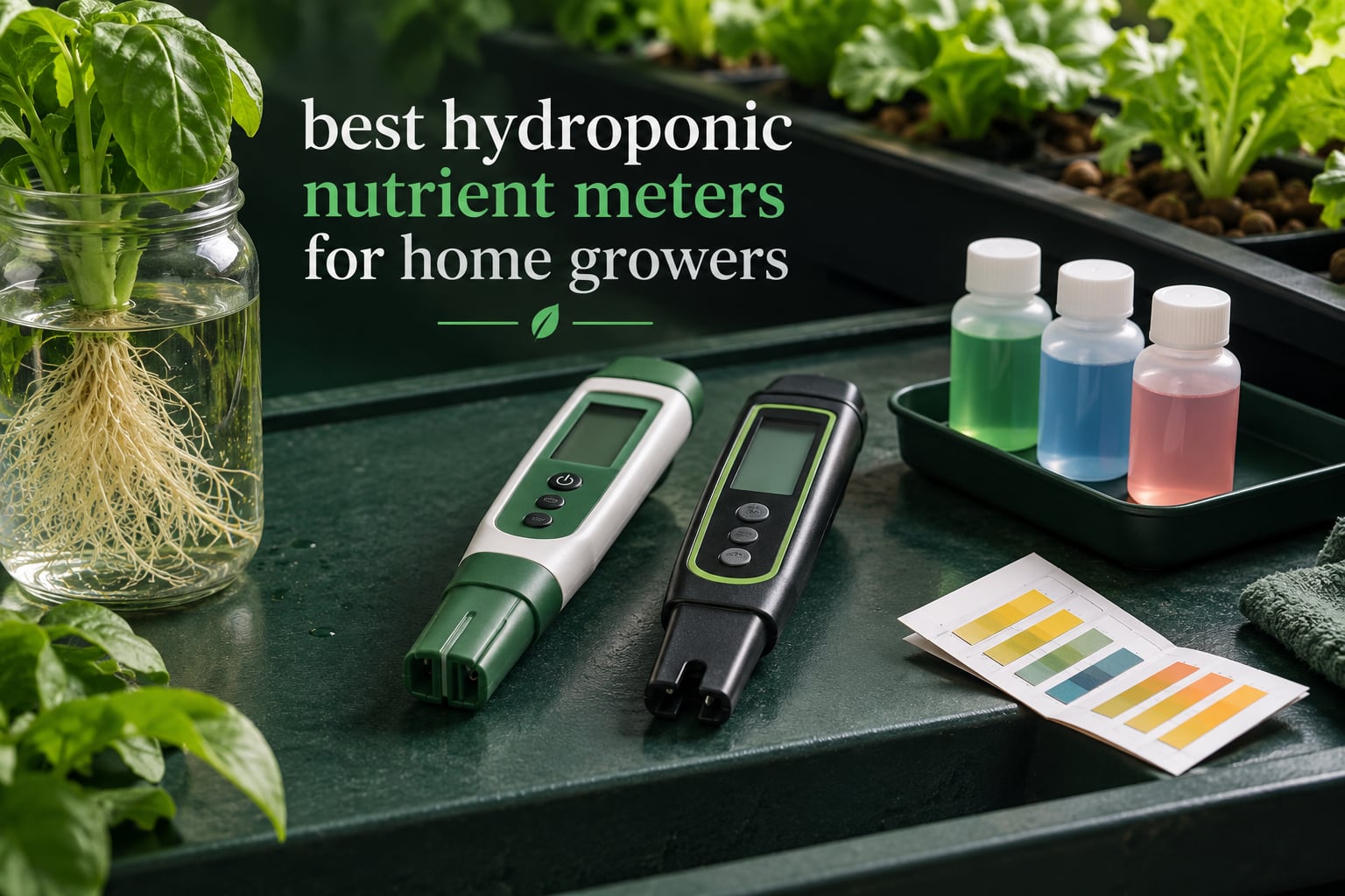 best hydroponic nutrient meters for home growers