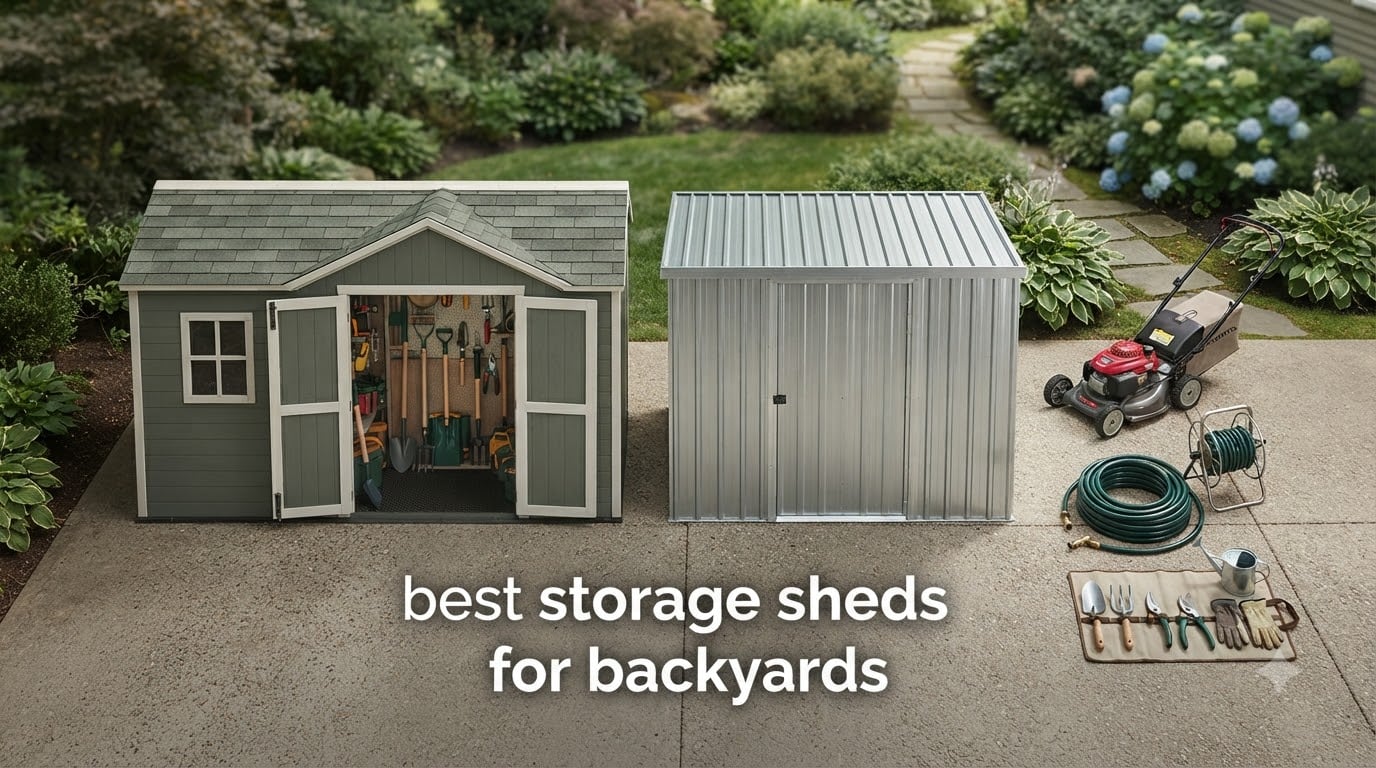 best storage sheds for backyards