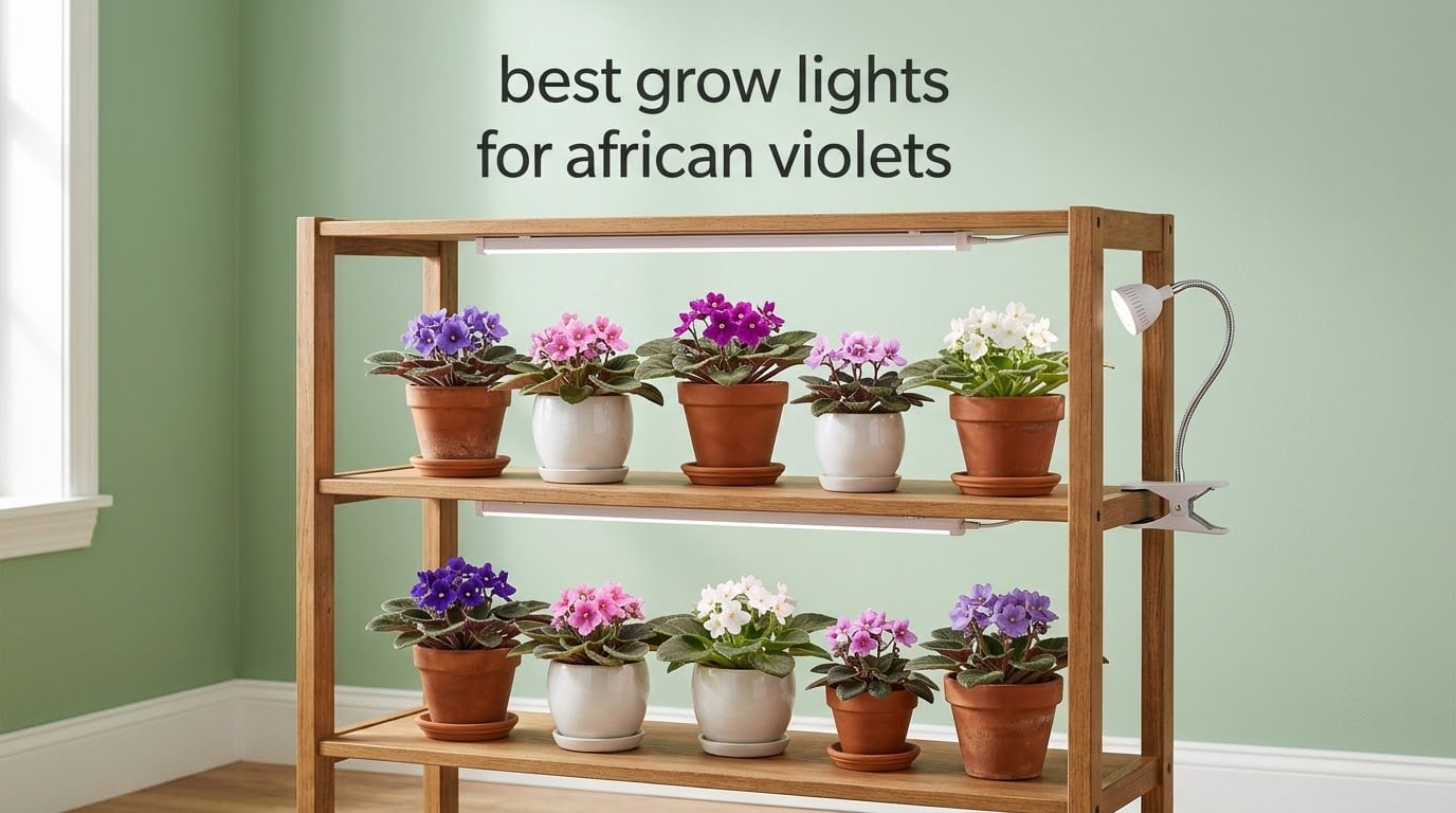 best grow lights for african violets