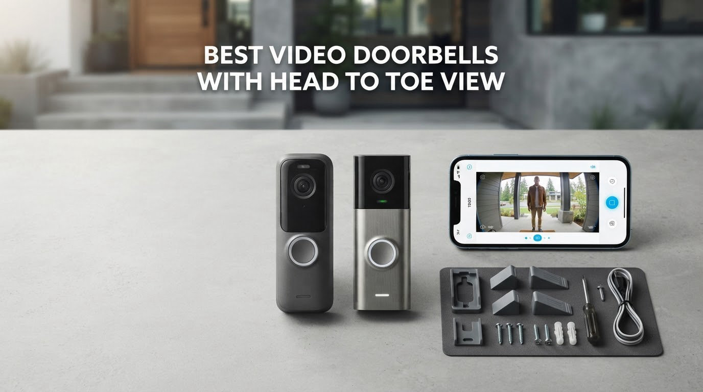 best video doorbells with head to toe view