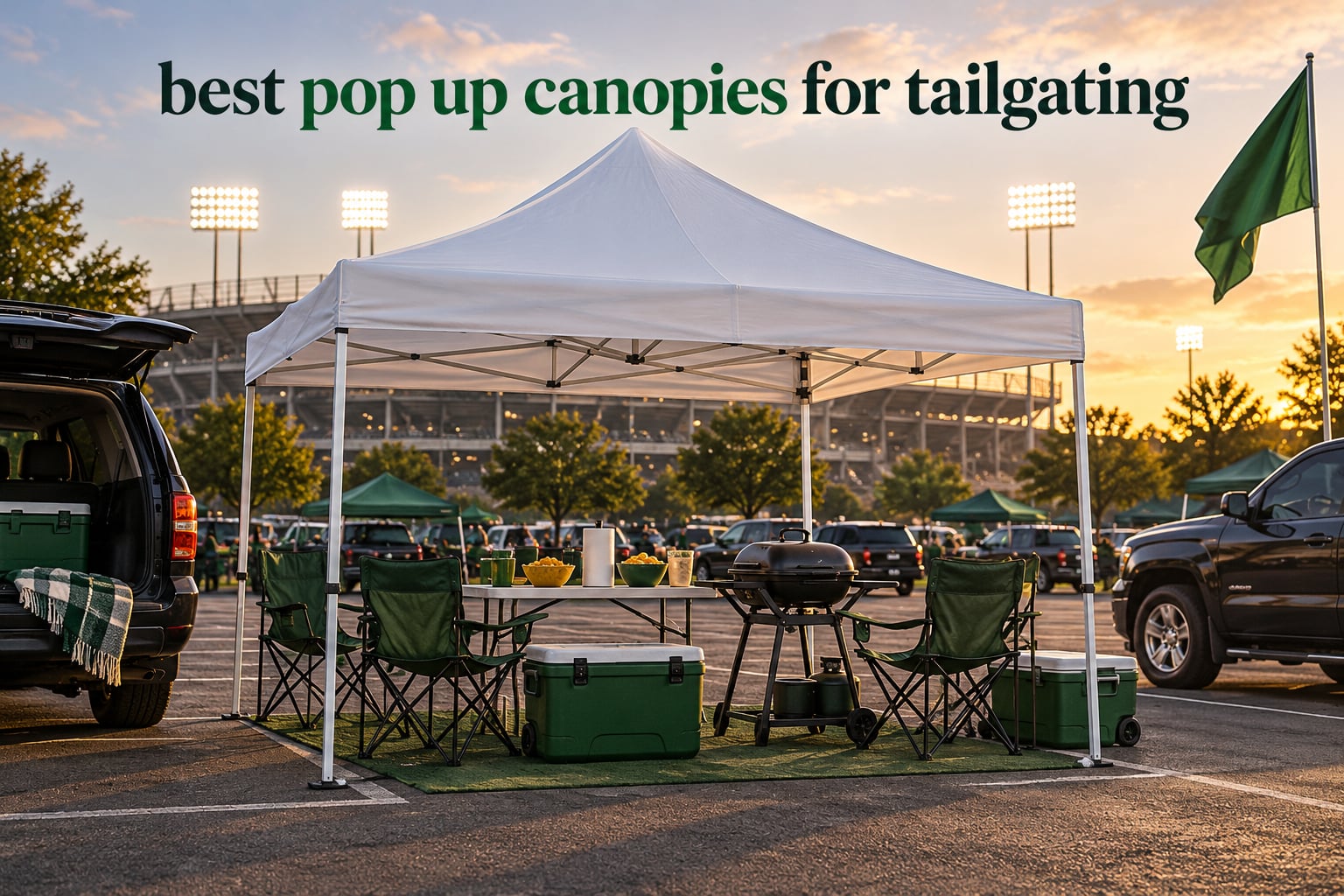 best pop up canopies for tailgating