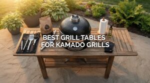best grill tables for kamado grills