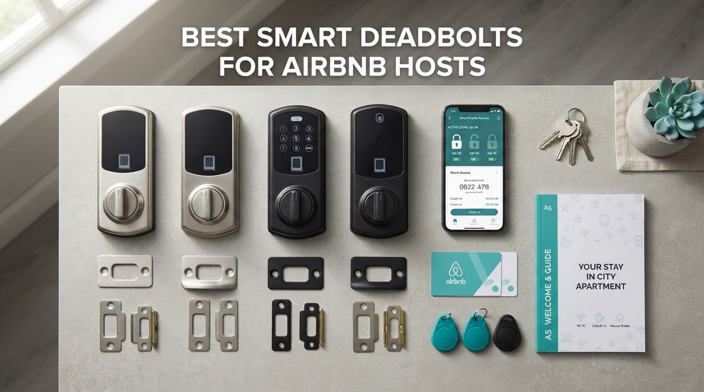 best smart deadbolts for airbnb hosts