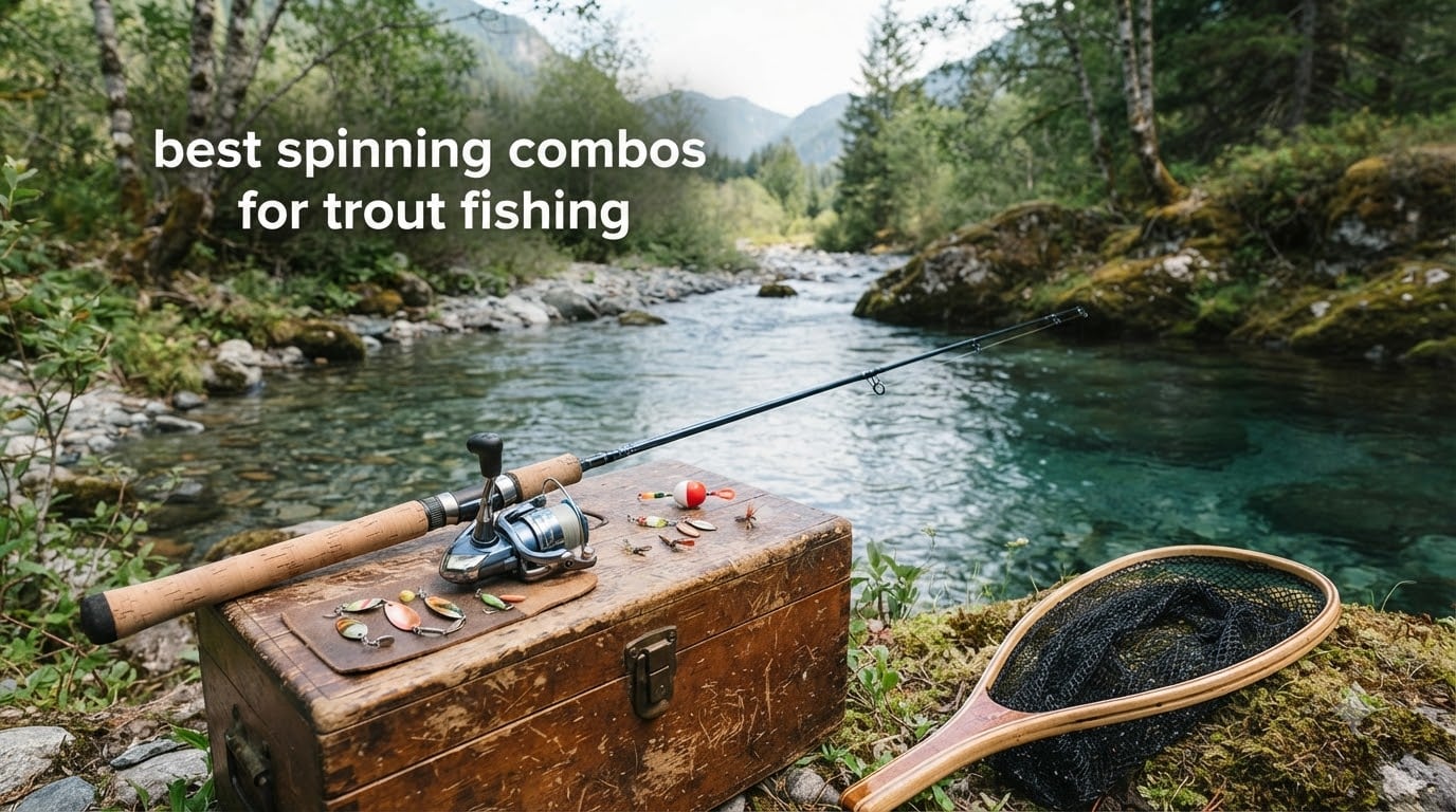 best spinning combos for trout fishing