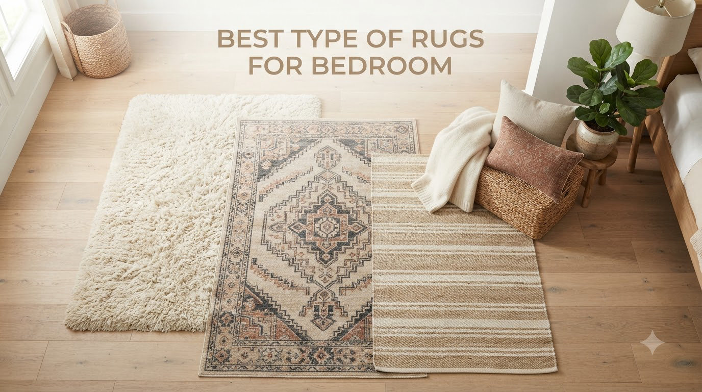 best type of rugs for bedroom