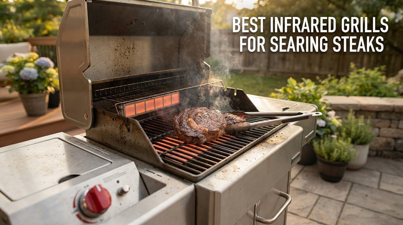 best infrared grills for searing steaks
