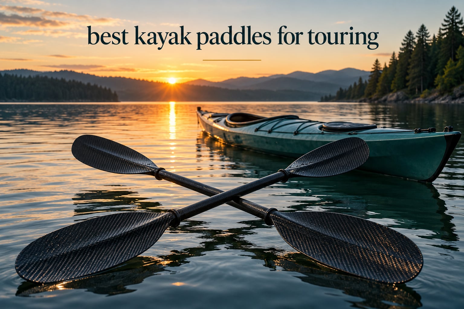 best kayak paddles for touring