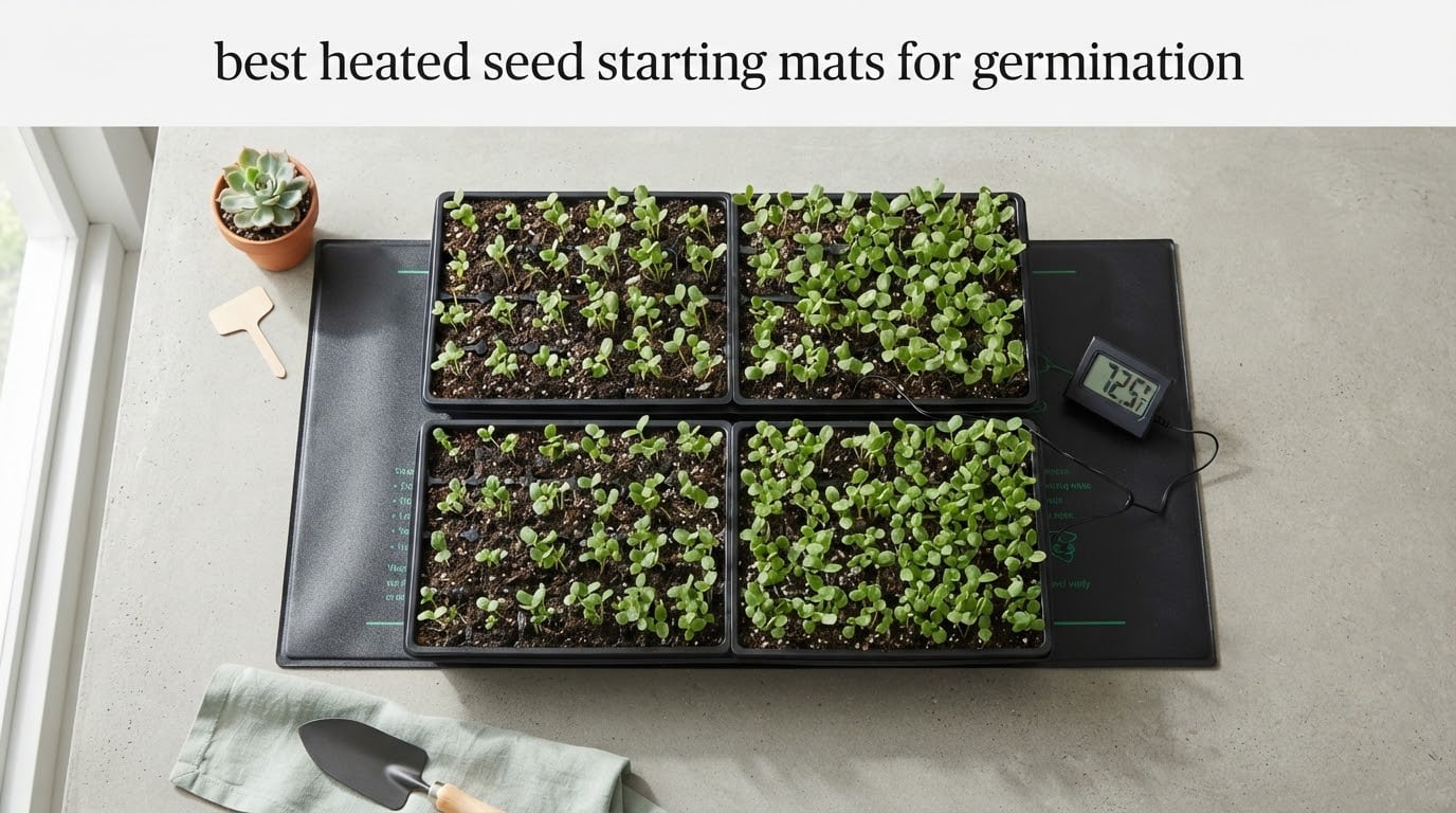 best heated seed starting mats for germination