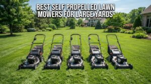 best self propelled lawn mowers for large yards