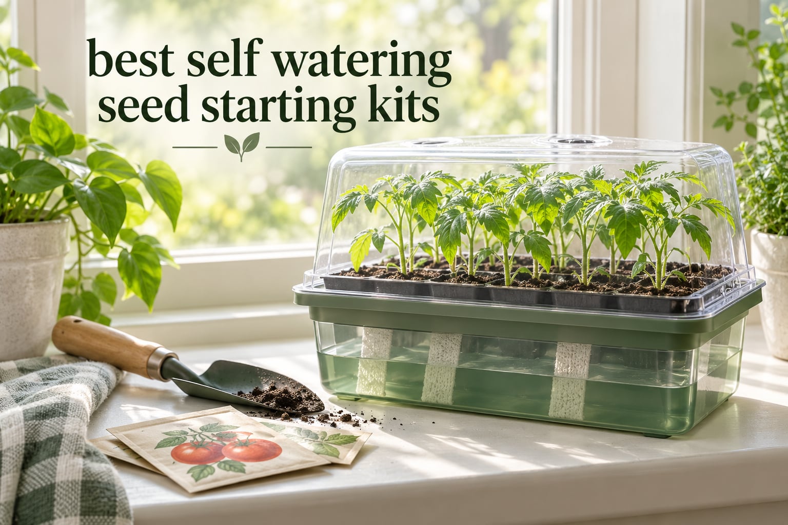 best self watering seed starting kits