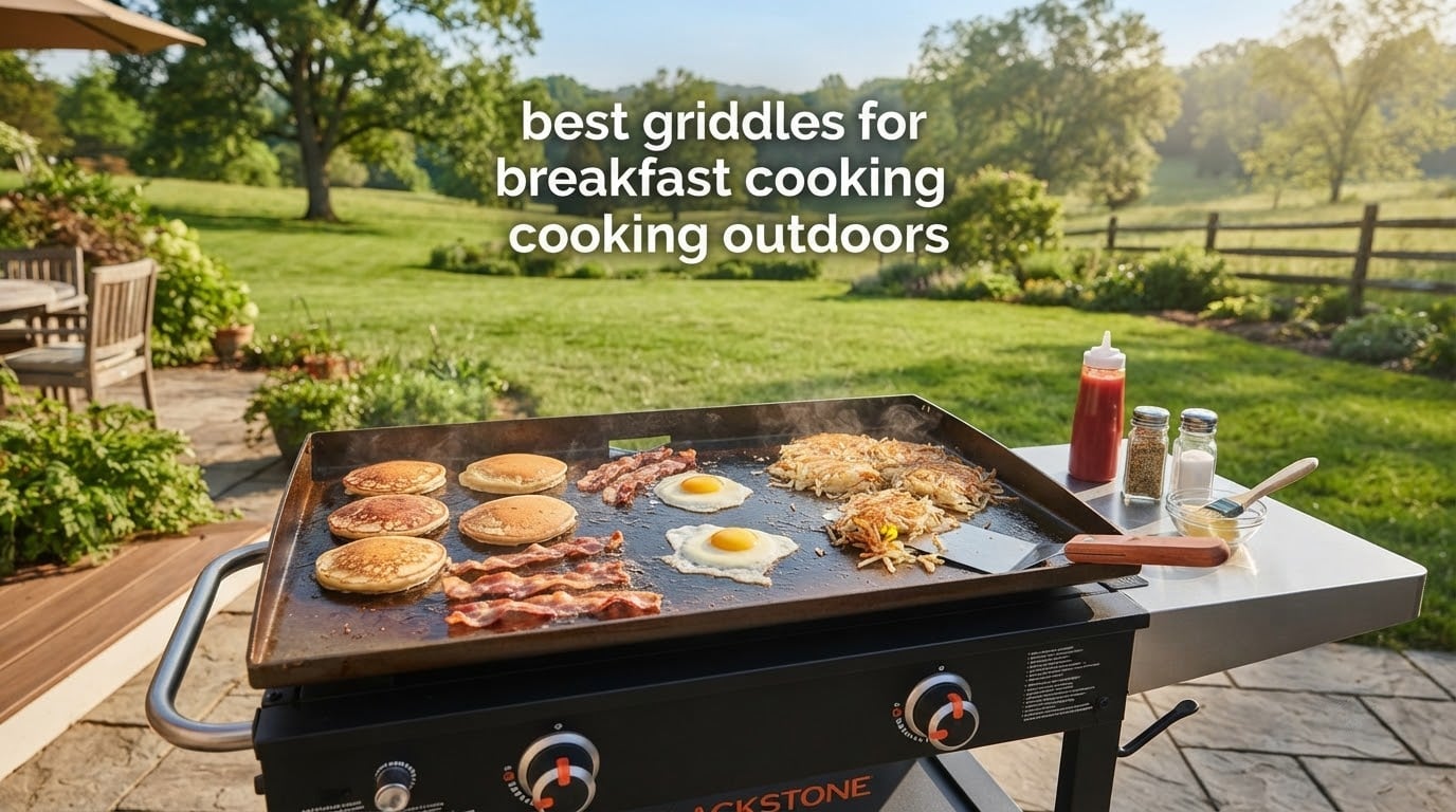 best griddles for breakfast cooking outdoors