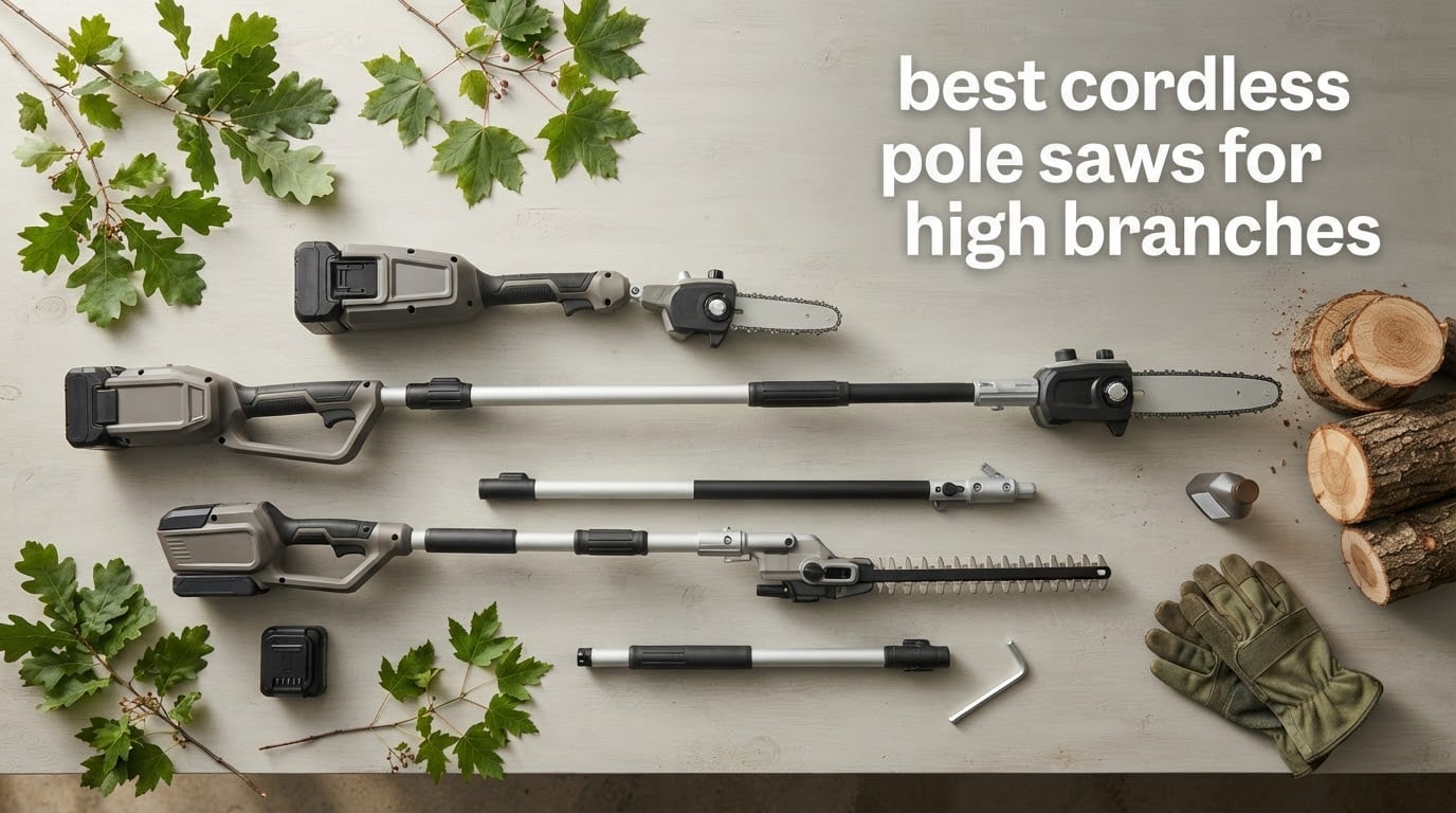 best cordless pole saws for high branches